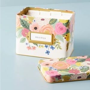 Rifle Paper Co. Recipe Tin